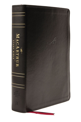 Nasb, MacArthur Study Bible, 2nd Edition, Leathersoft, Black, Thumb Indexed, Comfort Print: Unleashing God's Truth One Verse at a Time - John F. Macarthur