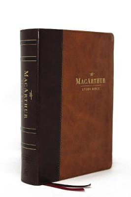 Nasb, MacArthur Study Bible, 2nd Edition, Leathersoft, Brown, Thumb Indexed, Comfort Print: Unleashing God's Truth One Verse at a Time - John F. Macarthur