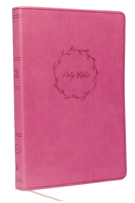 Kjv, Thinline Bible, Leathersoft, Pink, Red Letter Edition, Comfort Print - Thomas Nelson