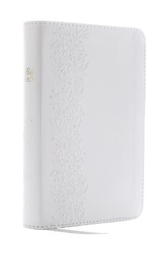 Nkjv, Bride's Bible, Leathersoft, White, Red Letter Edition, Comfort Print - Thomas Nelson