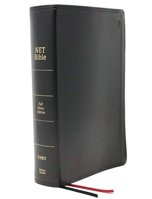Net Bible, Full-Notes Edition, Leathersoft, Black, Comfort Print: Holy Bible - Thomas Nelson