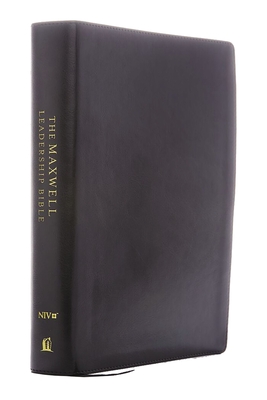 Niv, Maxwell Leadership Bible, 3rd Edition, Premium Bonded Leather, Burgundy, Comfort Print - John C. Maxwell