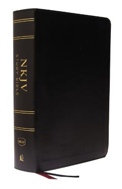 NKJV Study Bible, Imitation Leather, Black, Full-Color, Comfort Print: The Complete Resource for Studying God's Word - Thomas Nelson