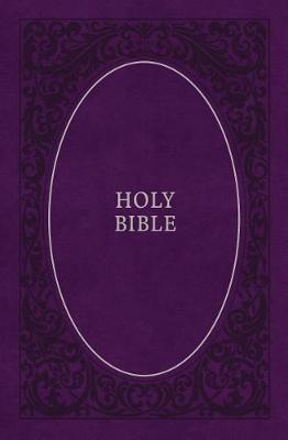 KJV, Holy Bible, Soft Touch Edition, Imitation Leather, Purple, Comfort Print - Thomas Nelson