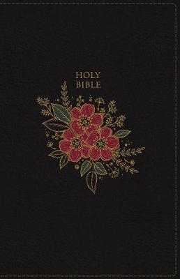 KJV, Deluxe Reference Bible, Super Giant Print, Imitation Leather, Black, Red Letter Edition - Thomas Nelson
