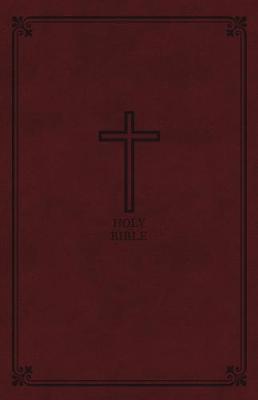 KJV, Reference Bible, Personal Size Giant Print, Imitation Leather, Burgundy, Red Letter Edition - Thomas Nelson