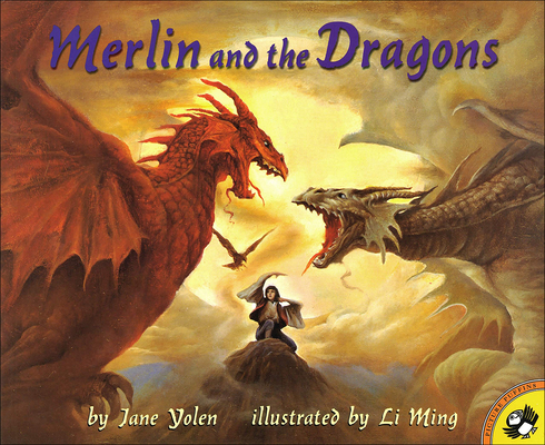 Coperta cărții 'Merlin and the Dragons - Jane Yolen'