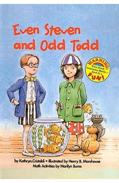 Coperta cărții 'Even Steven and Odd Todd - Kathryn Cristaldi'