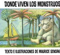 Coperta cărții 'Where the Wild Things Are /Donde Viven Los Monstrous - Maurice Sendak'