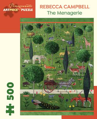 Rebecca Campbell the Menagerie 500 Piece Jigsaw Puzzle - Rebecca Campbell