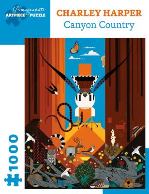 Charley Harper: Canyon Country 1000-Piece Jigsaw Puzzle - Charley Harper