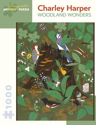 Charley Harper: Woodland Wonders 1,000-Piece Jigsaw Puzzle - Charley Harper