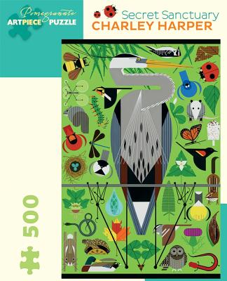 Charley Harper: Secret Sanctuary 500-Piece Jigsaw Puzzle - Charley Harper