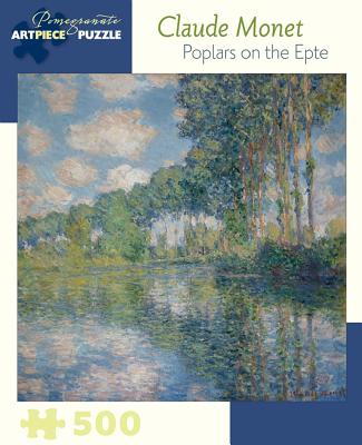 Claude Monet Poplars on the Epte: 500 Piece Jigsaw Puzzle - Claude Monet