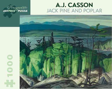 A.J. Casson: Jack Pine and Poplar 1,000-Piece Jigsaw Puzzle - A J Casson