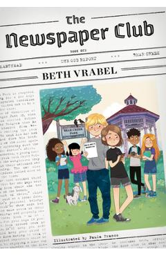 Coperta cărții 'The Newspaper Club - Beth Vrabel'