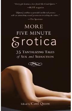 Coperta cărții 'More Five Minute Erotica: 35 Tales of Sex and Seduction - Carol Queen'