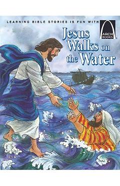 Coperta cărții 'Jesus Walks on the Water - Nancy I. Sanders'
