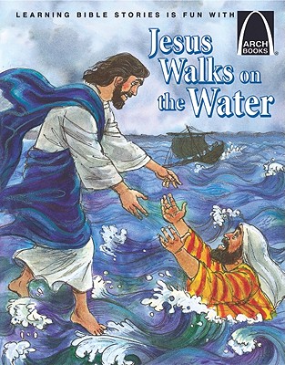 Coperta cărții 'Jesus Walks on the Water - Nancy I. Sanders'