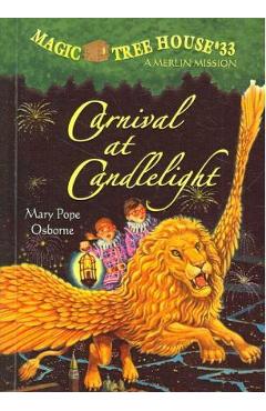 Coperta cărții 'Carnival at Candlelight - Mary Pope Osborne'