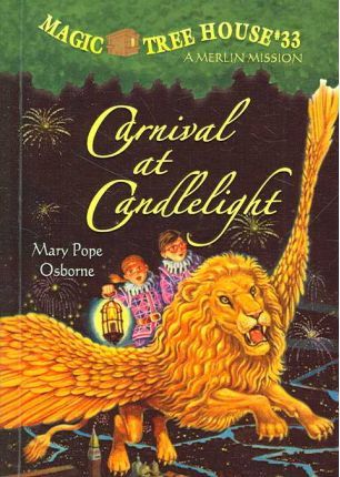 Coperta cărții 'Carnival at Candlelight - Mary Pope Osborne'