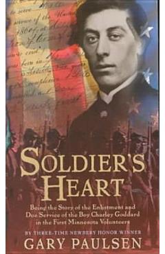 Coperta cărții 'Soldier's Heart - Gary Paulsen'