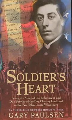 Coperta cărții 'Soldier's Heart - Gary Paulsen'