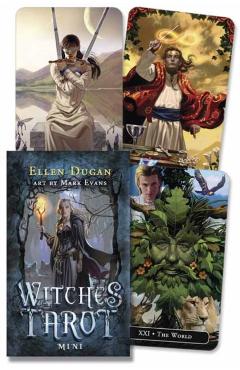 Coperta cărții 'Witches Tarot Mini - Ellen Dugan'