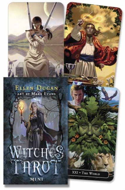 Coperta cărții 'Witches Tarot Mini - Ellen Dugan'