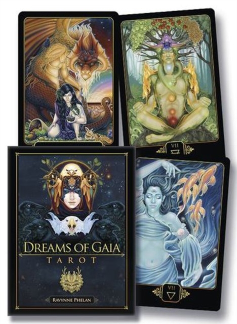 Coperta cărții 'Dreams of Gaia Tarot: A Tarot for a New Era - Ravynne Phelan'