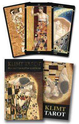 Golden Tarot of Klimt Mini Deck: Pocket Gold Edition - Atanas A. Atanassov