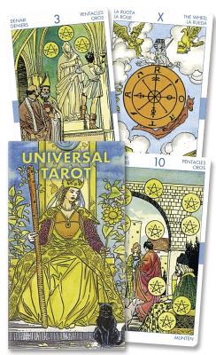 Coperta cărții 'Universal Tarot Deck - Lo Scarabeo'