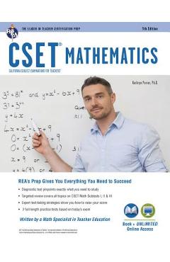 Coperta cărții 'Cset Mathematics Book + Online - Kathryn Porter'