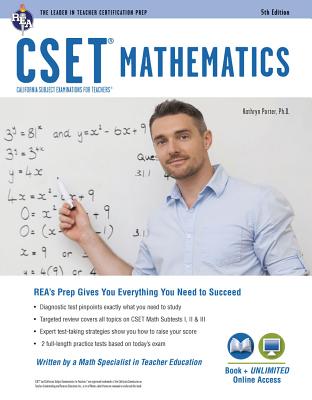 Coperta cărții 'Cset Mathematics Book + Online - Kathryn Porter'