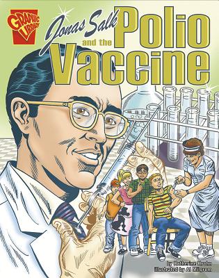 Coperta cărții 'Jonas Salk and the Polio Vaccine - Katherine Krohn'