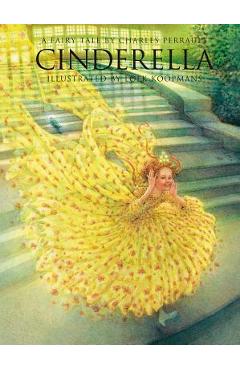 Coperta cărții 'Cinderella - Charles Perrault'