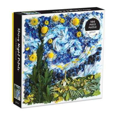 Starry Night Petals 500 Piece Puzzle - Bridget Collins