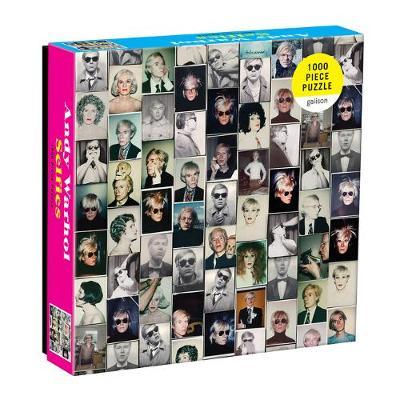 Andy Warhol Selfies 1000 Piece Puzzle in a Square Box - Galison