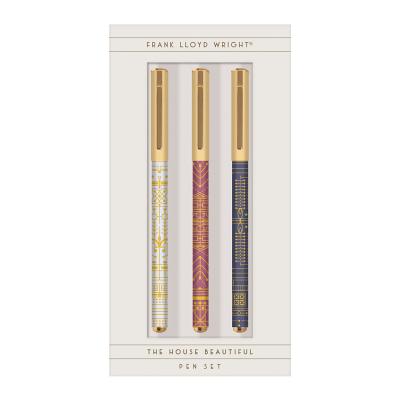 Frank Lloyd Wright the House Beautiful Everyday Pen Set - Galison