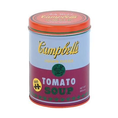 Andy Warhol Soup Can Red Violet 300 Piece Puzzle - Mudpuppy