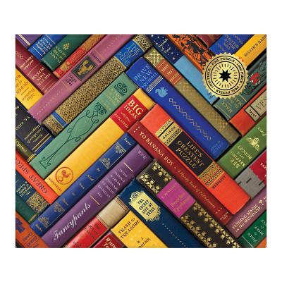 Phat Dog Vintage Library 1000 Piece Foil Stamped Puzzle - Galison