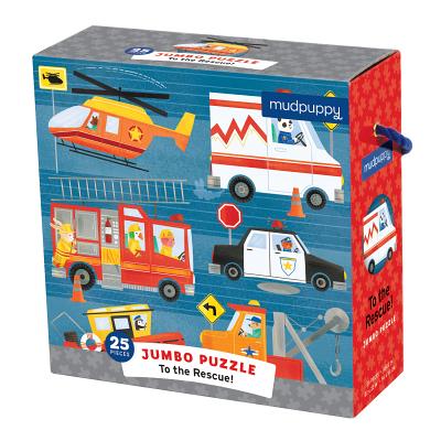 To the Rescue Jumbo Puzzle - Mudpuppy