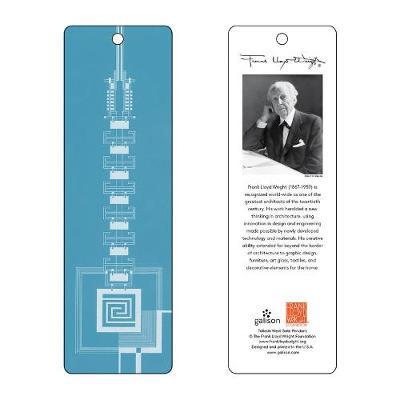 Frank Lloyd Wright Taliesin West Gate Bookmark (Blue) - Galison