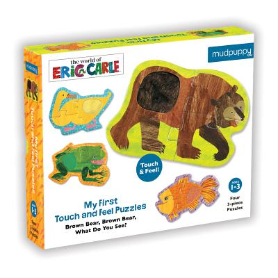 My First Touch & Feel World of Eric Carle(tm) Brown Bear, Brown Bear What Do You See? Puzzles - Mudpuppy