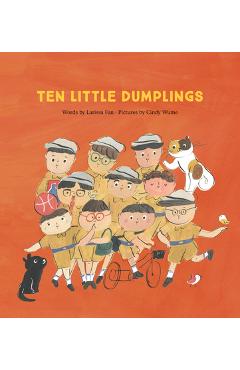 Coperta cărții 'Ten Little Dumplings - Larissa Fan'
