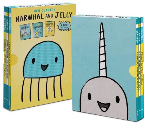 Narwhal and Jelly Box Set (Books 1, 2, 3, and Poster) - Ben Clanton