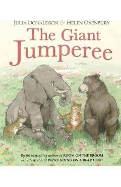 Coperta cărții 'The Giant Jumperee - Julia Donaldson'