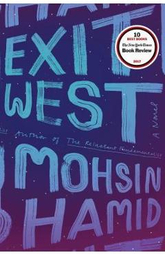 Coperta cărții 'Exit West - Mohsin Hamid'