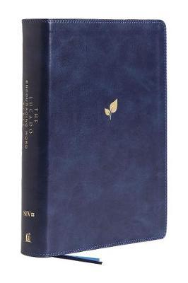 Niv, Lucado Encouraging Word Bible, Blue, Leathersoft, Comfort Print: Holy Bible, New International Version - Max Lucado