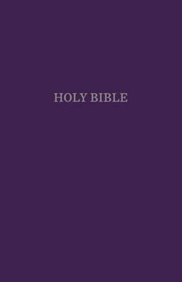 KJV, Gift and Award Bible, Imitation Leather, Purple, Red Letter Edition - Thomas Nelson